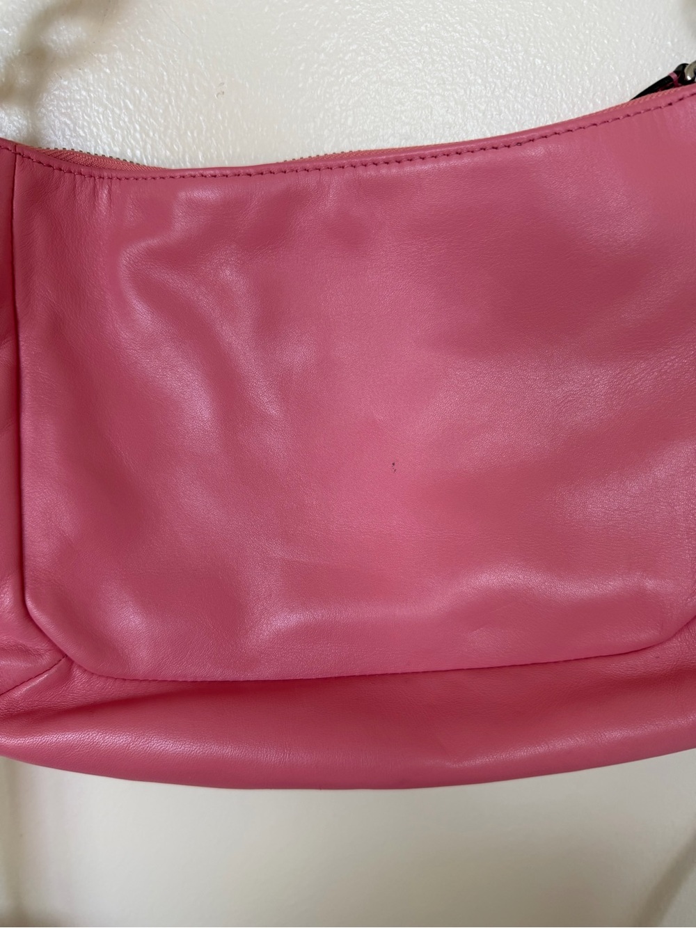 COACH Kristin Vintage Pink Leather Shoulder Crossbody Hobo Bag Purse F22308 - Picture 14 of 16